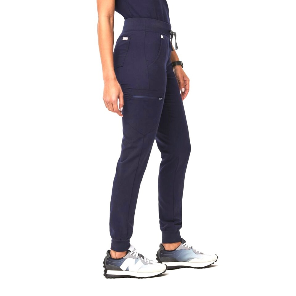 Figs Zamora Jogger Scrub Pants Core FIONX Navy Size XS Women’s Medical Uniform - Picture 8 of 12